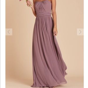 Birdy Grey - Chicky convertible bridesmaid dress - dark mauve